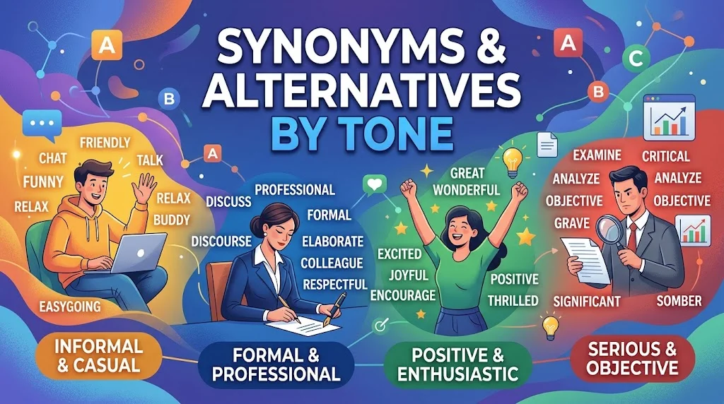 Synonyms & Alternatives by Tone