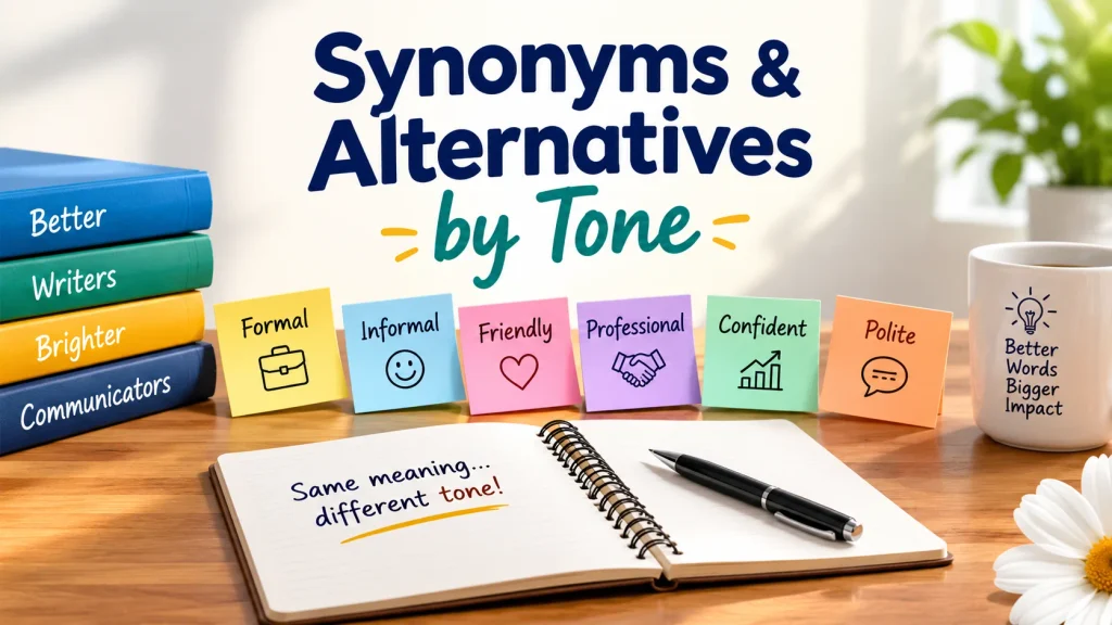 Synonyms & Alternatives by Tone