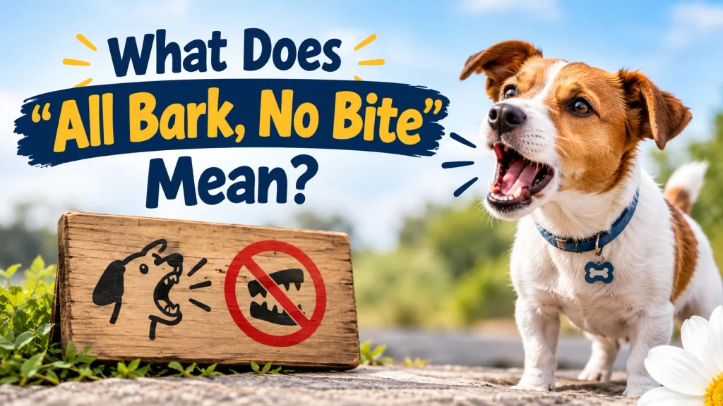 What Does “All Bark, No Bite” Mean?