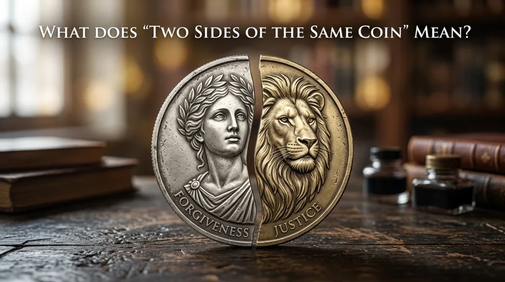 What Does “Two Sides of the Same Coin” Mean?