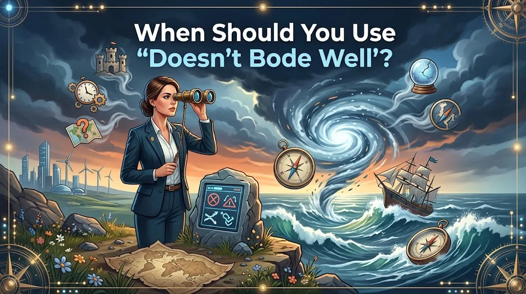 When Should You Use “Doesn’t Bode Well”?